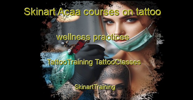 Skinart Acaa courses on tattoo wellness practices | #TattooTraining #TattooClasses #SkinartTraining-Brazil