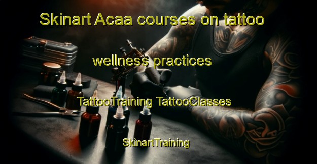 Skinart Acaa courses on tattoo wellness practices | #TattooTraining #TattooClasses #SkinartTraining-Brazil