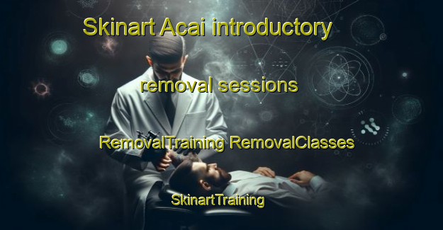 Skinart Acai introductory removal sessions | #RemovalTraining #RemovalClasses #SkinartTraining-Brazil