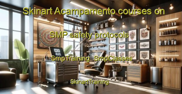 Skinart Acampamento courses on SMP safety protocols | SmpTraining | SmpClasses | SkinartTraining-Brazil