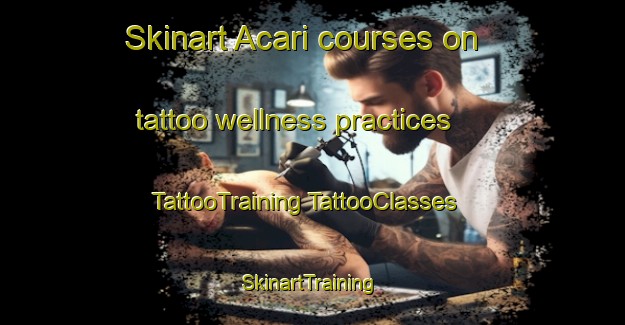 Skinart Acari courses on tattoo wellness practices | #TattooTraining #TattooClasses #SkinartTraining-Brazil