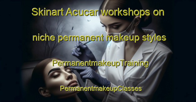 Skinart Acucar workshops on niche permanent makeup styles | PermanentmakeupTraining | PermanentmakeupClasses | SkinartTraining-Brazil
