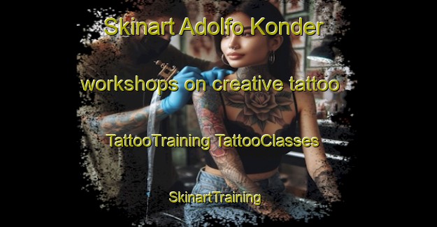 Skinart Adolfo Konder workshops on creative tattoo | #TattooTraining #TattooClasses #SkinartTraining-Brazil