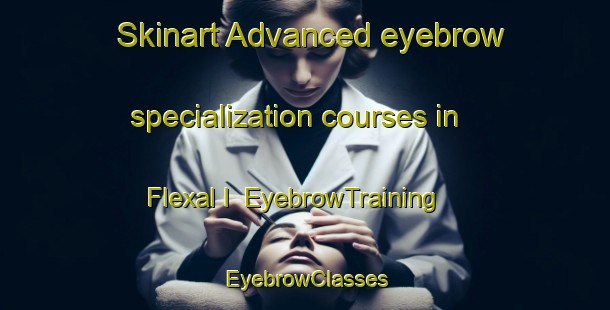 Skinart Advanced eyebrow specialization courses in Flexal I | EyebrowTraining | EyebrowClasses | SkinartTraining-Brazil