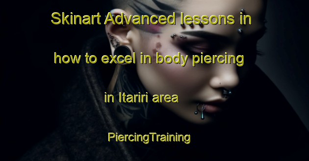 Skinart Advanced lessons in how to excel in body piercing in Itariri area | PiercingTraining | PiercingClasses | SkinartTraining-Brazil
