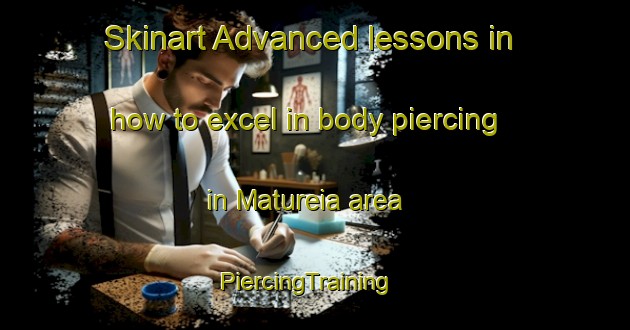 Skinart Advanced lessons in how to excel in body piercing in Matureia area | PiercingTraining | PiercingClasses | SkinartTraining-Brazil
