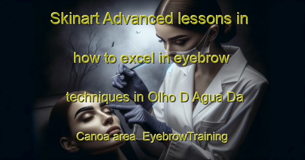 Skinart Advanced lessons in how to excel in eyebrow techniques in Olho D Agua Da Canoa area | EyebrowTraining | EyebrowClasses | SkinartTraining-Brazil