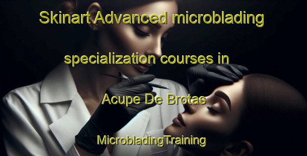 Skinart Advanced microblading specialization courses in Acupe De Brotas | #MicrobladingTraining #MicrobladingClasses #SkinartTraining-Brazil