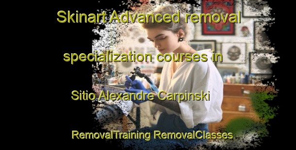 Skinart Advanced removal specialization courses in Sitio Alexandre Carpinski | #RemovalTraining #RemovalClasses #SkinartTraining-Brazil