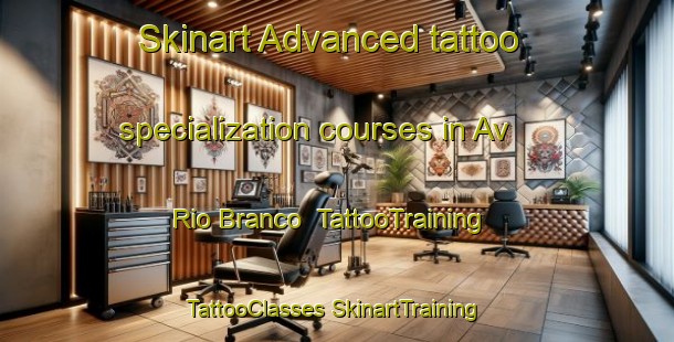 Skinart Advanced tattoo specialization courses in Av  Rio Branco | #TattooTraining #TattooClasses #SkinartTraining-Brazil