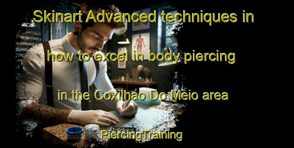 Skinart Advanced techniques in how to excel in body piercing in the Coxilhao Do Meio area | PiercingTraining | PiercingClasses | SkinartTraining-Brazil