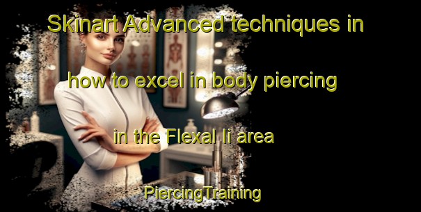 Skinart Advanced techniques in how to excel in body piercing in the Flexal Ii area | PiercingTraining | PiercingClasses | SkinartTraining-Brazil