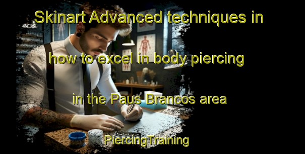 Skinart Advanced techniques in how to excel in body piercing in the Paus Brancos area | PiercingTraining | PiercingClasses | SkinartTraining-Brazil