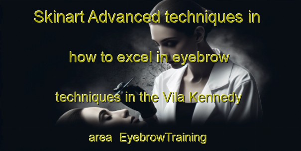 Skinart Advanced techniques in how to excel in eyebrow techniques in the Vila Kennedy area | EyebrowTraining | EyebrowClasses | SkinartTraining-Brazil