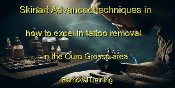 Skinart Advanced techniques in how to excel in tattoo removal in the Ouro Grosso area | RemovalTraining | RemovalClasses | SkinartTraining-Brazil