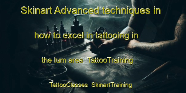 Skinart Advanced techniques in how to excel in tattooing in the Ium area | TattooTraining | TattooClasses | SkinartTraining-Brazil