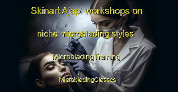 Skinart Ajapi workshops on niche microblading styles | MicrobladingTraining | MicrobladingClasses | SkinartTraining-Brazil