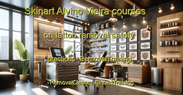 Skinart Alvino Vieira courses on tattoo removal safety practices | #RemovalTraining #RemovalClasses #SkinartTraining-Brazil