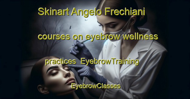 Skinart Angelo Frechiani courses on eyebrow wellness practices | EyebrowTraining | EyebrowClasses | SkinartTraining-Brazil