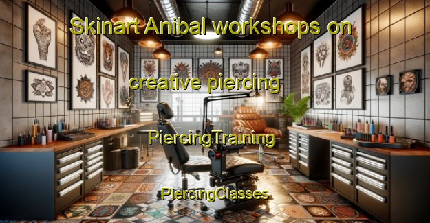 Skinart Anibal workshops on creative piercing | #PiercingTraining #PiercingClasses #SkinartTraining-Brazil