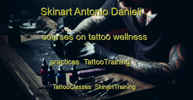 Skinart Antonio Danieli courses on tattoo wellness practices | TattooTraining | TattooClasses | SkinartTraining-Brazil