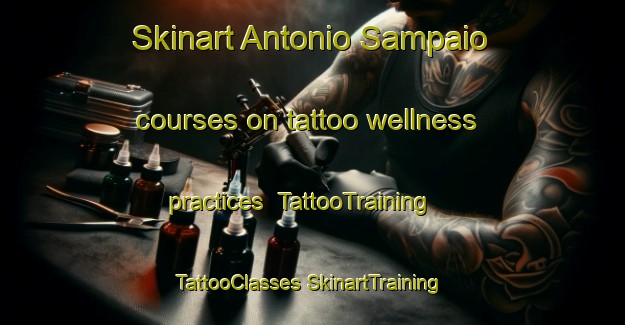 Skinart Antonio Sampaio courses on tattoo wellness practices | #TattooTraining #TattooClasses #SkinartTraining-Brazil