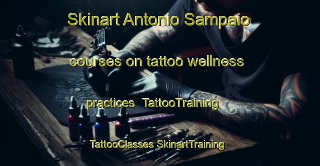 Skinart Antonio Sampaio courses on tattoo wellness practices | #TattooTraining #TattooClasses #SkinartTraining-Brazil