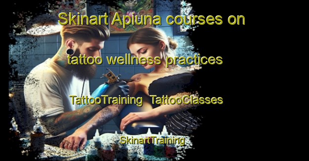 Skinart Apiuna courses on tattoo wellness practices | TattooTraining | TattooClasses | SkinartTraining-Brazil