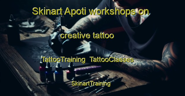 Skinart Apoti workshops on creative tattoo | TattooTraining | TattooClasses | SkinartTraining-Brazil