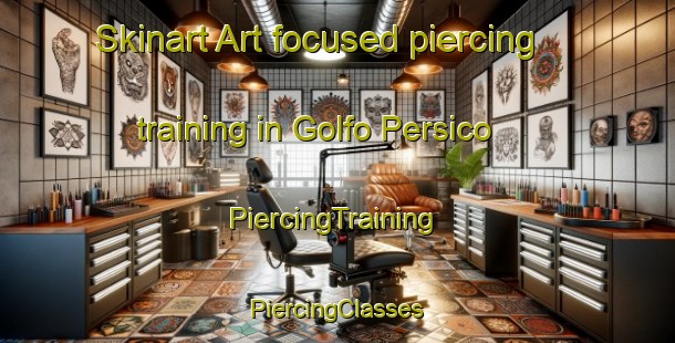 Skinart Art-focused piercing training in Golfo Persico | #PiercingTraining #PiercingClasses #SkinartTraining-Brazil