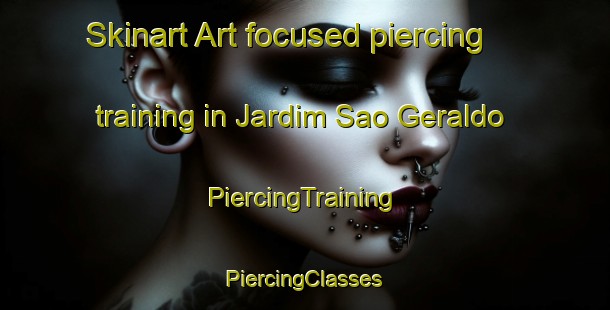 Skinart Art-focused piercing training in Jardim Sao Geraldo | #PiercingTraining #PiercingClasses #SkinartTraining-Brazil