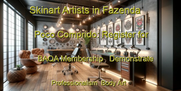 Skinart Artists in Fazenda Poco Comprido: Register for BAQA Membership - Demonstrate Professionalism | Body Art Qualification Authority | BAQA-Brazil