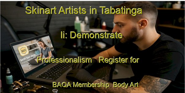 Skinart Artists in Tabatinga Ii: Demonstrate Professionalism - Register for BAQA Membership | Body Art Qualification Authority | BAQA-Brazil