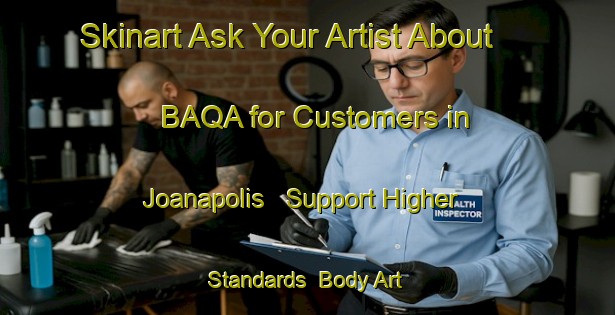 Skinart Ask Your Artist About BAQA for Customers in Joanapolis - Support Higher Standards | Body Art Qualification Authority | BAQA-Brazil