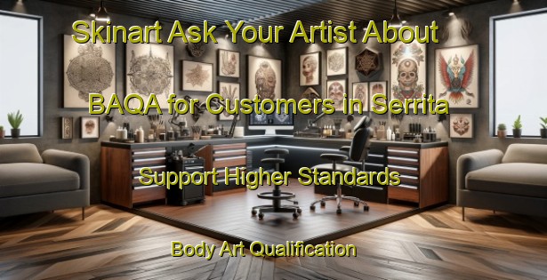 Skinart Ask Your Artist About BAQA for Customers in Serrita - Support Higher Standards | Body Art Qualification Authority | BAQA-Brazil