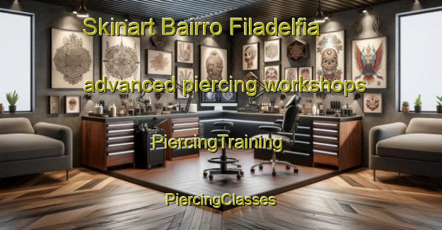 Skinart Bairro Filadelfia advanced piercing workshops | #PiercingTraining #PiercingClasses #SkinartTraining-Brazil