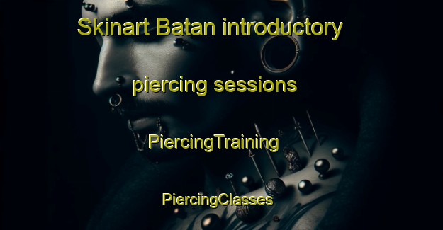 Skinart Batan introductory piercing sessions | PiercingTraining | PiercingClasses | SkinartTraining-Brazil