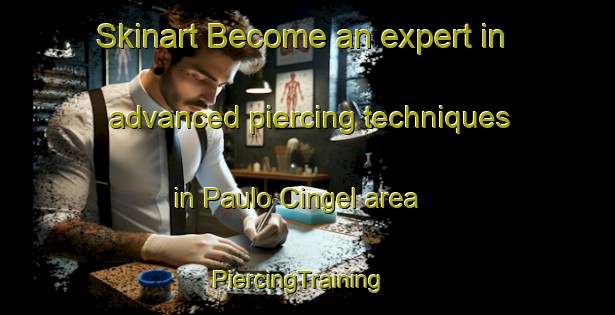 Skinart Become an expert in advanced piercing techniques in Paulo Cingel area | PiercingTraining | PiercingClasses | SkinartTraining-Brazil
