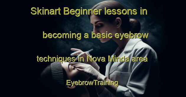 Skinart Beginner lessons in becoming a basic eyebrow techniques in Nova Minda area | EyebrowTraining | EyebrowClasses | SkinartTraining-Brazil