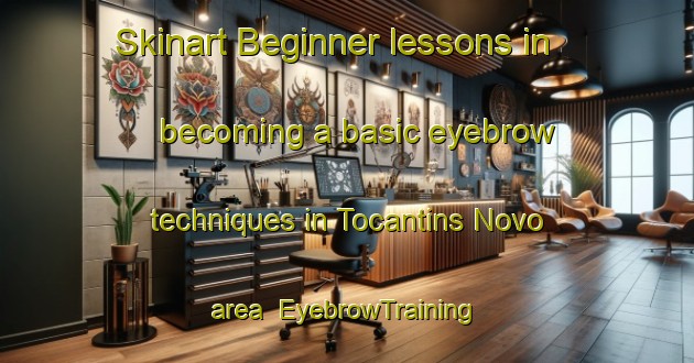 Skinart Beginner lessons in becoming a basic eyebrow techniques in Tocantins Novo area | EyebrowTraining | EyebrowClasses | SkinartTraining-Brazil