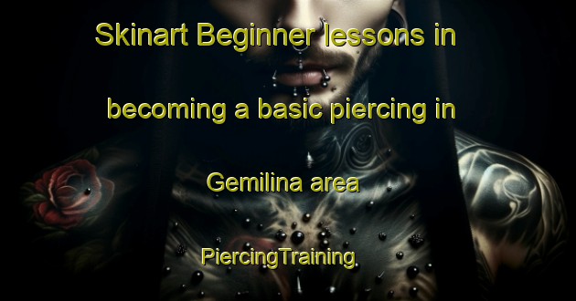 Skinart Beginner lessons in becoming a basic piercing in Gemilina area | PiercingTraining | PiercingClasses | SkinartTraining-Brazil