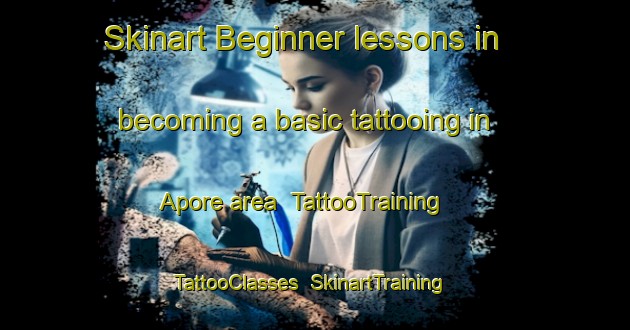 Skinart Beginner lessons in becoming a basic tattooing in Apore area | TattooTraining | TattooClasses | SkinartTraining-Brazil