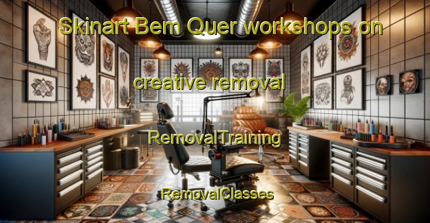 Skinart Bem Quer workshops on creative removal | RemovalTraining | RemovalClasses | SkinartTraining-Brazil