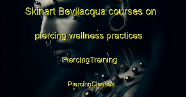 Skinart Bevilacqua courses on piercing wellness practices | PiercingTraining | PiercingClasses | SkinartTraining-Brazil
