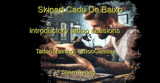 Skinart Cadu De Baixo introductory tattoo sessions | TattooTraining | TattooClasses | SkinartTraining-Brazil