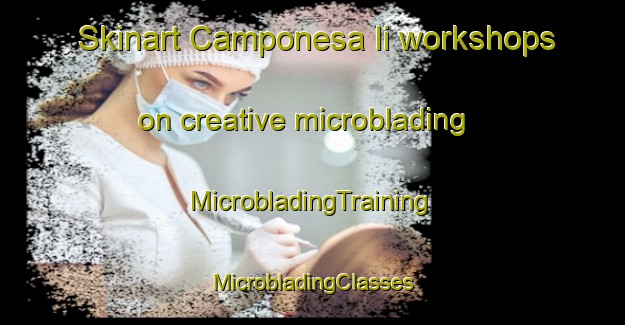 Skinart Camponesa Ii workshops on creative microblading | #MicrobladingTraining #MicrobladingClasses #SkinartTraining-Brazil