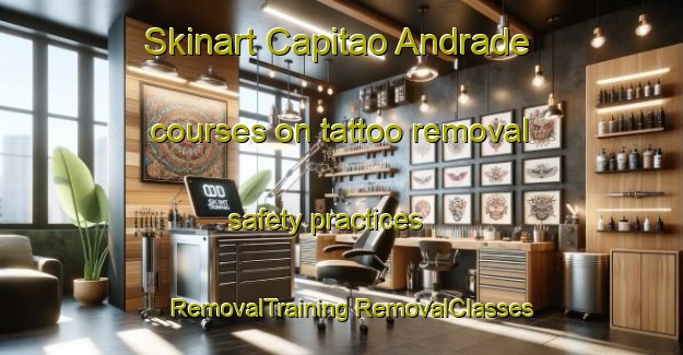 Skinart Capitao Andrade courses on tattoo removal safety practices | #RemovalTraining #RemovalClasses #SkinartTraining-Brazil