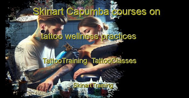 Skinart Capumba courses on tattoo wellness practices | TattooTraining | TattooClasses | SkinartTraining-Brazil