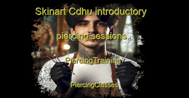 Skinart Cdhu introductory piercing sessions | #PiercingTraining #PiercingClasses #SkinartTraining-Brazil