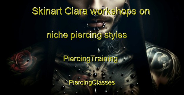 Skinart Clara workshops on niche piercing styles | #PiercingTraining #PiercingClasses #SkinartTraining-Brazil